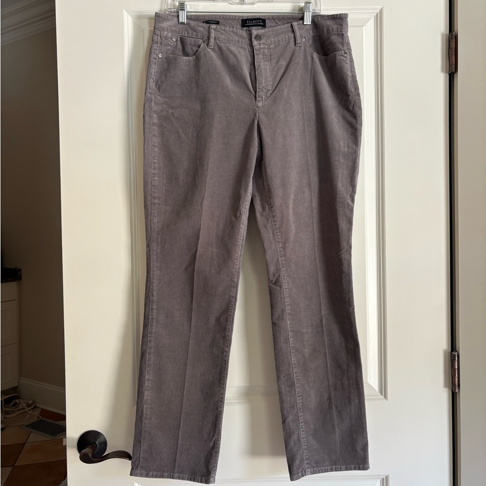 Talbots Flawless Five Pocket Straight Corduroy Pants